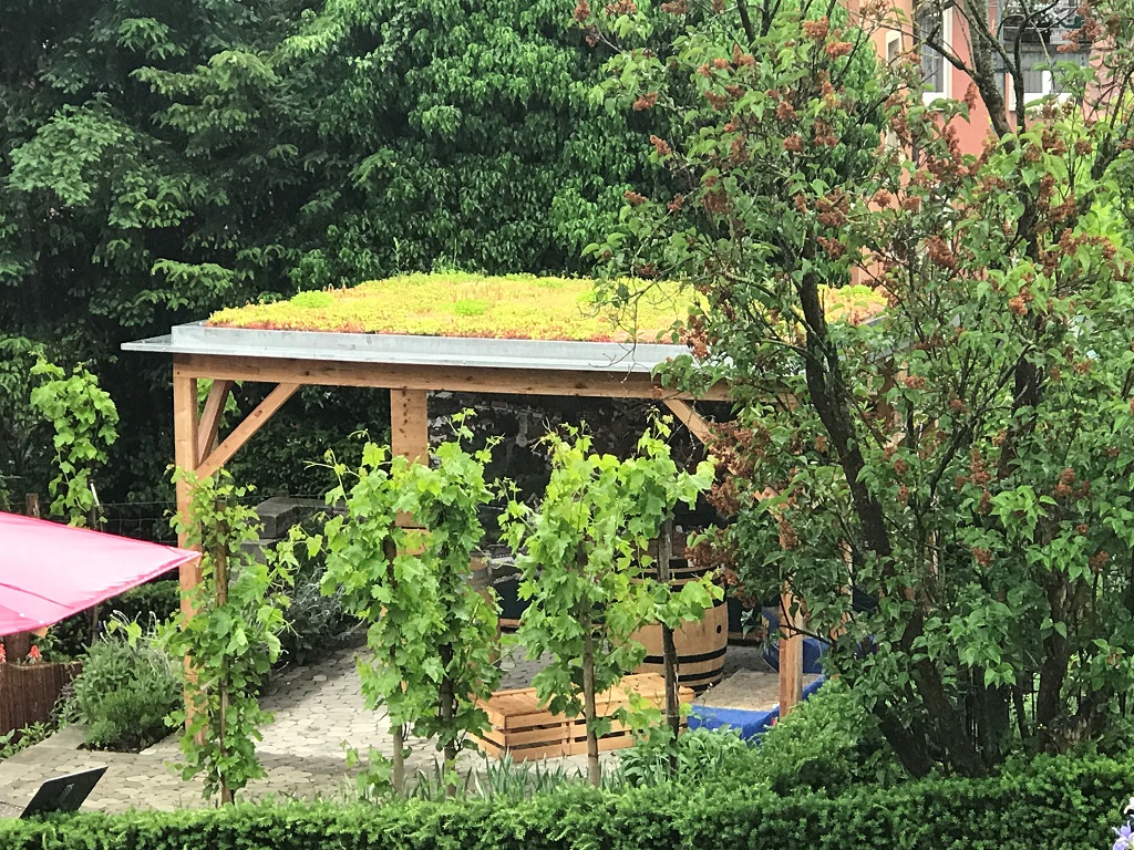 Dachgarten Gründachpaket für 7- 10 m² Flachdachbegrünung